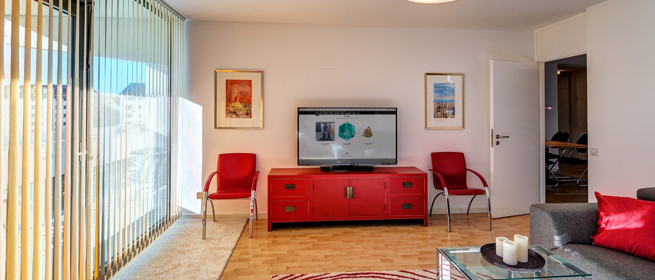 Плосък München Schwabing-West 03 Living 9763