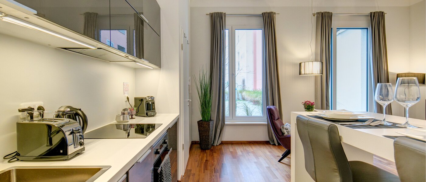 Плоский München Ludwigsvorstadt 04 Кухня 9771