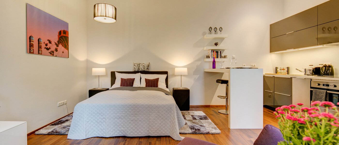 Плоский München Ludwigsvorstadt 01 Спати. 9771