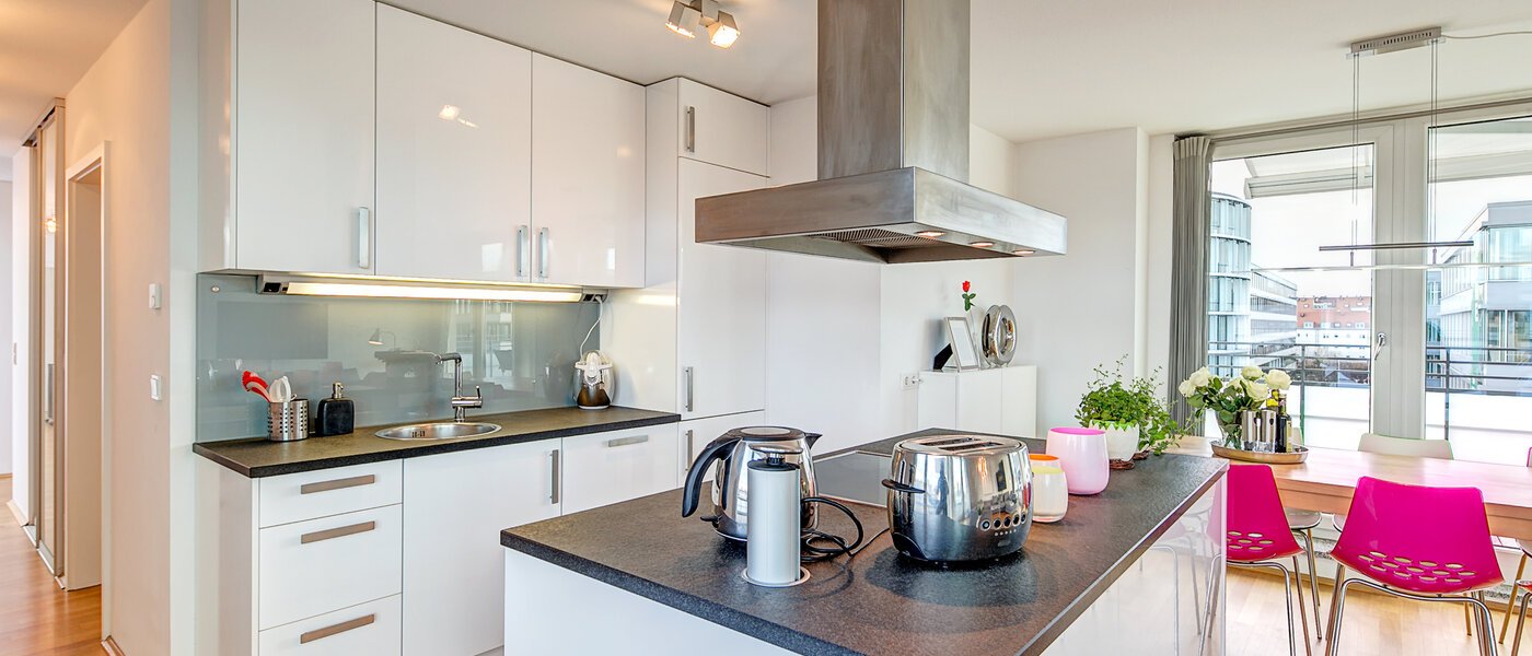 Takvåning München Obergiesing 01 Kök 9778