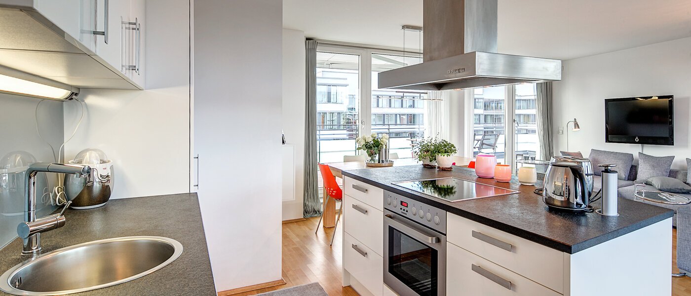 Takvåning München Obergiesing 02 Kök 9778