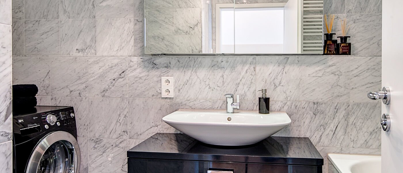 Takvåning München Obergiesing 01 Badrum 9778