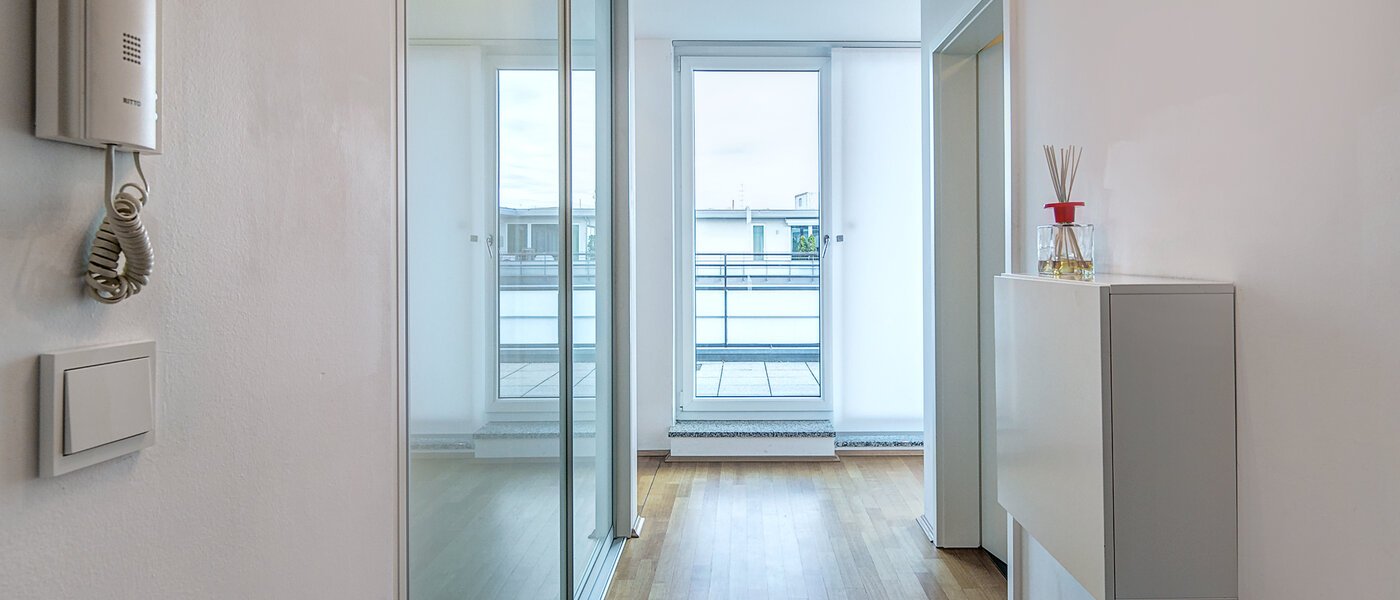 Takvåning München Obergiesing 03 Korridor/hallgång 9778