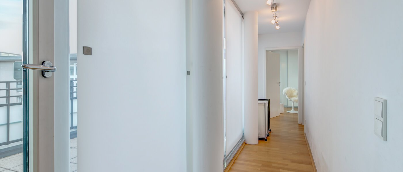 Takvåning München Obergiesing 05 Korridor/hallgång 9778
