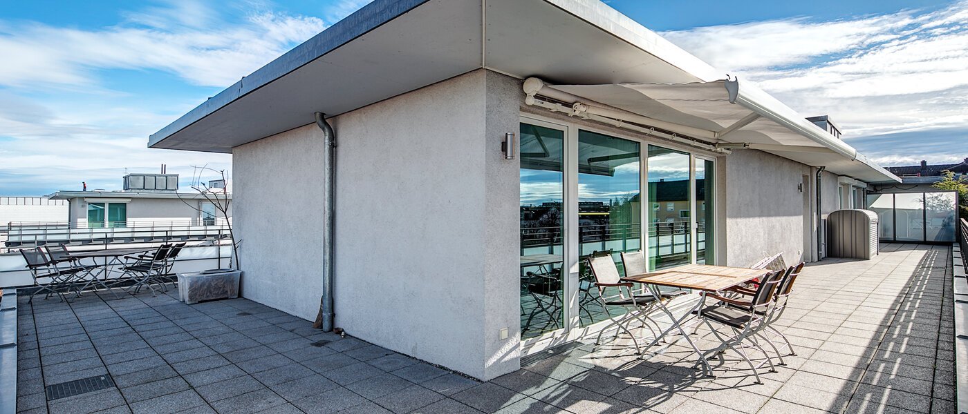 Takvåning München Obergiesing 05 Terrass 9778