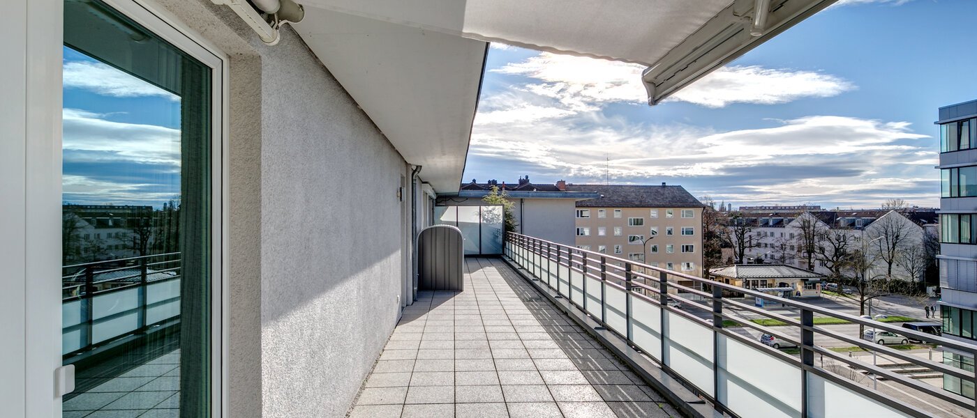 Takvåning München Obergiesing 08 Terrass 9778