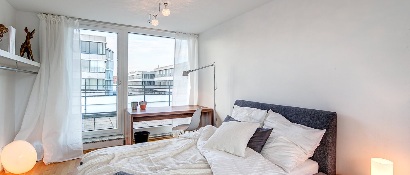 Takvåning München Obergiesing 01 Sovande 9778