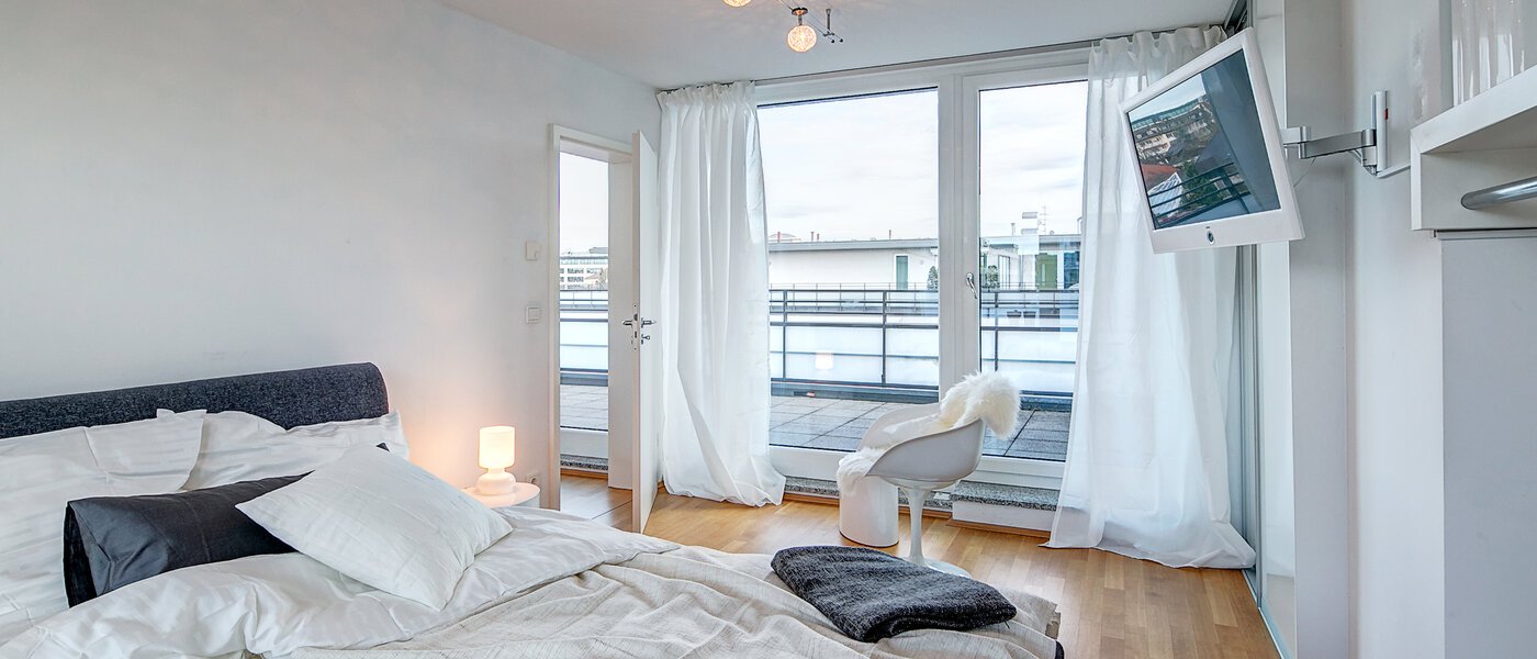 Takvåning München Obergiesing 04 Sovande 9778