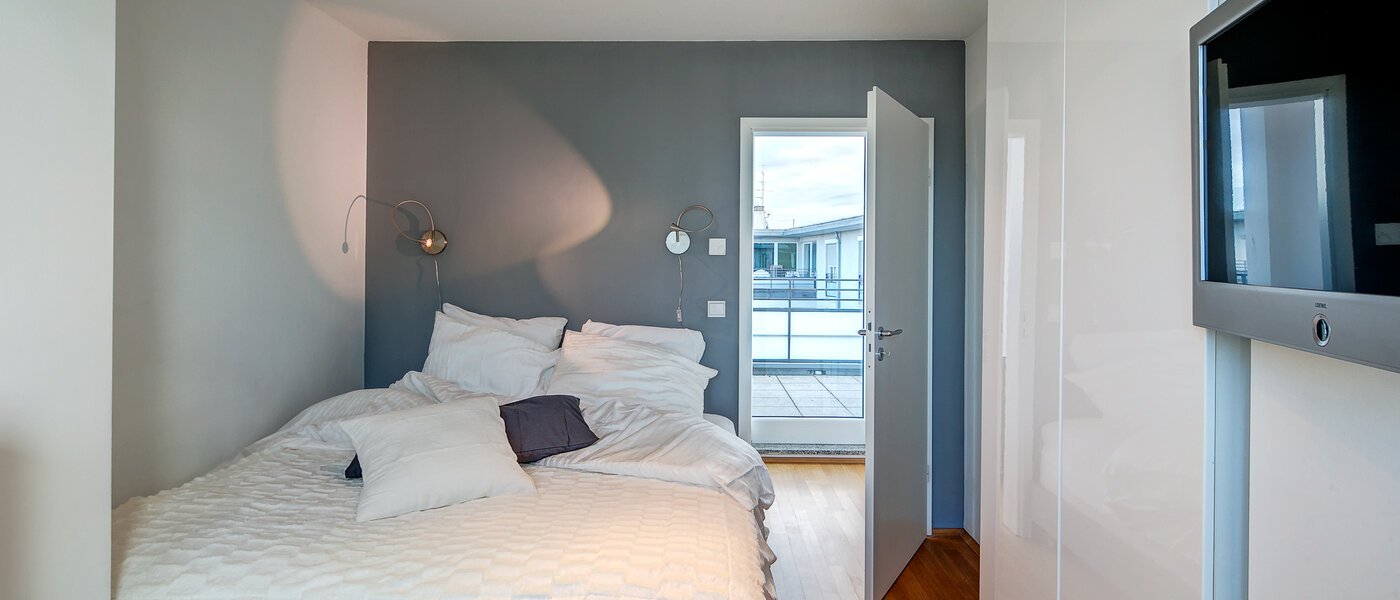 Takvåning München Obergiesing 01 2. Sova 9778