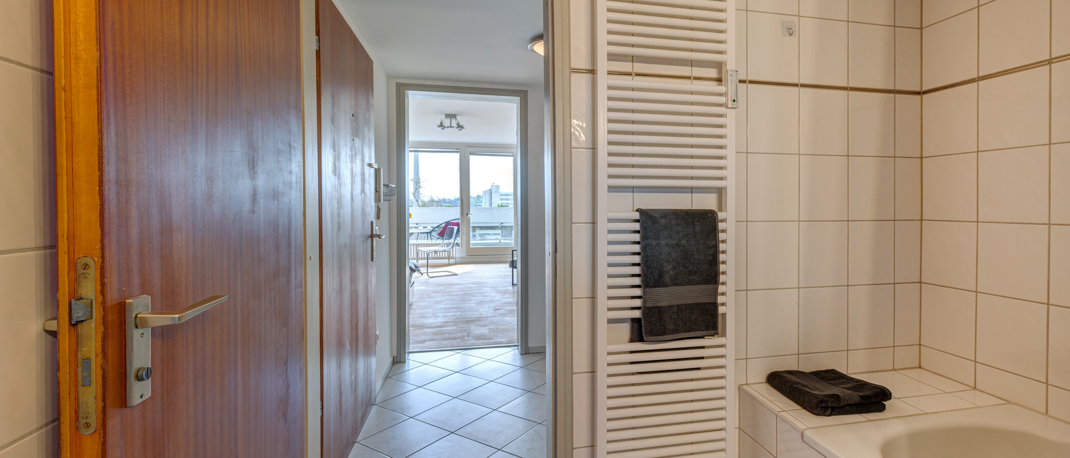 Flat München Olympiadorf 02 Baderom 9781