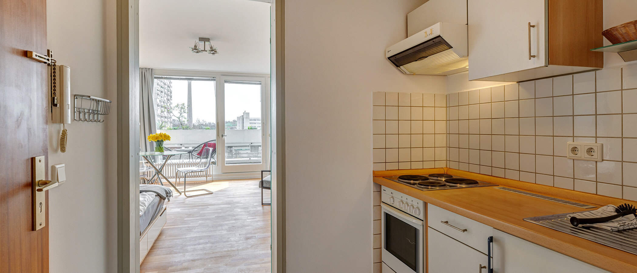 Flat München Olympiadorf 02 Korridor/gang 9781
