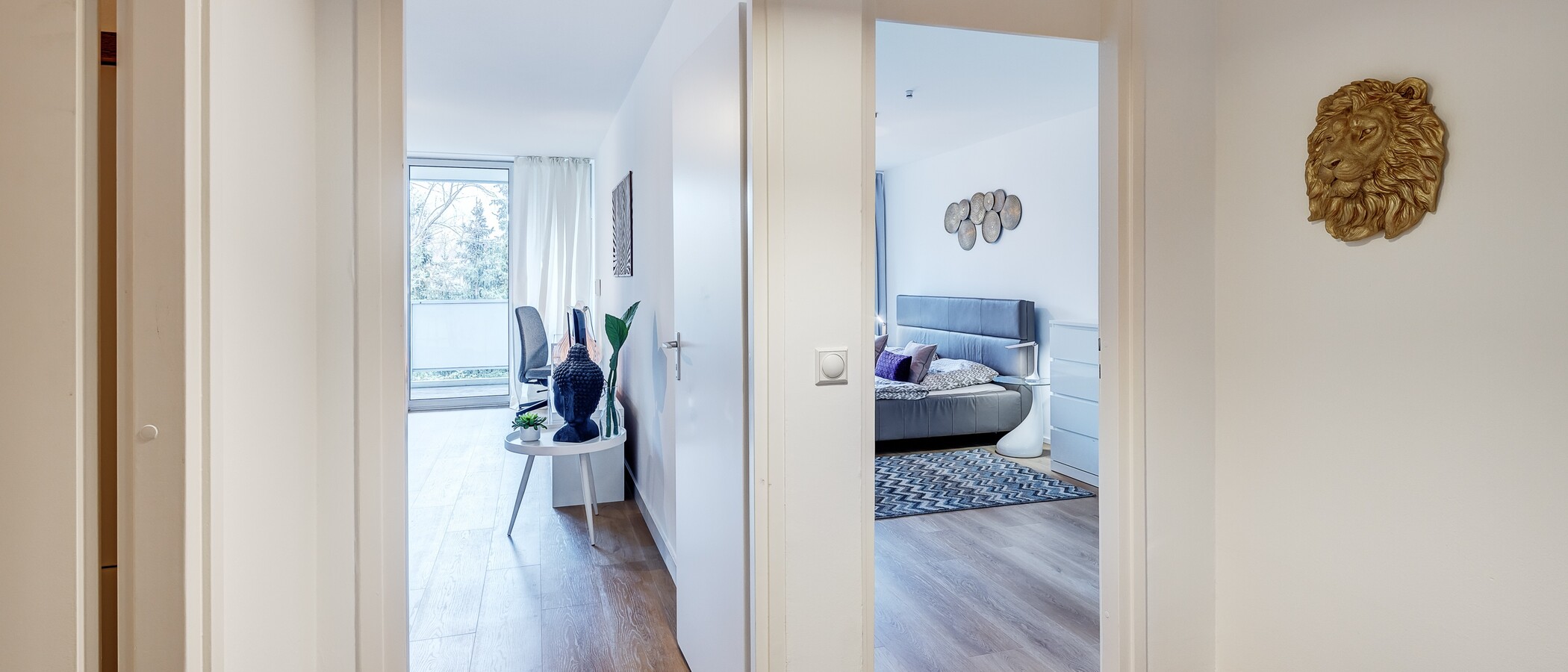 Ploché München Schwabing-Nord (zw. Leopoldstraße & Englischen Garten) 01 Chodba/priestor 9789