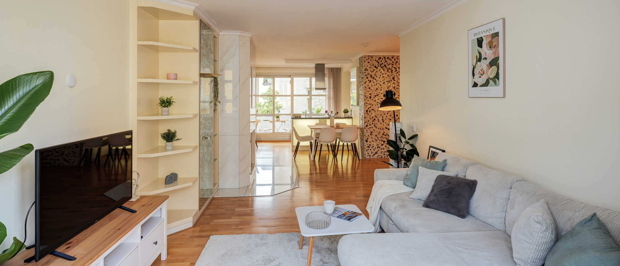 Düz München Maxvorstadt 02 Yaşam alanı 9792