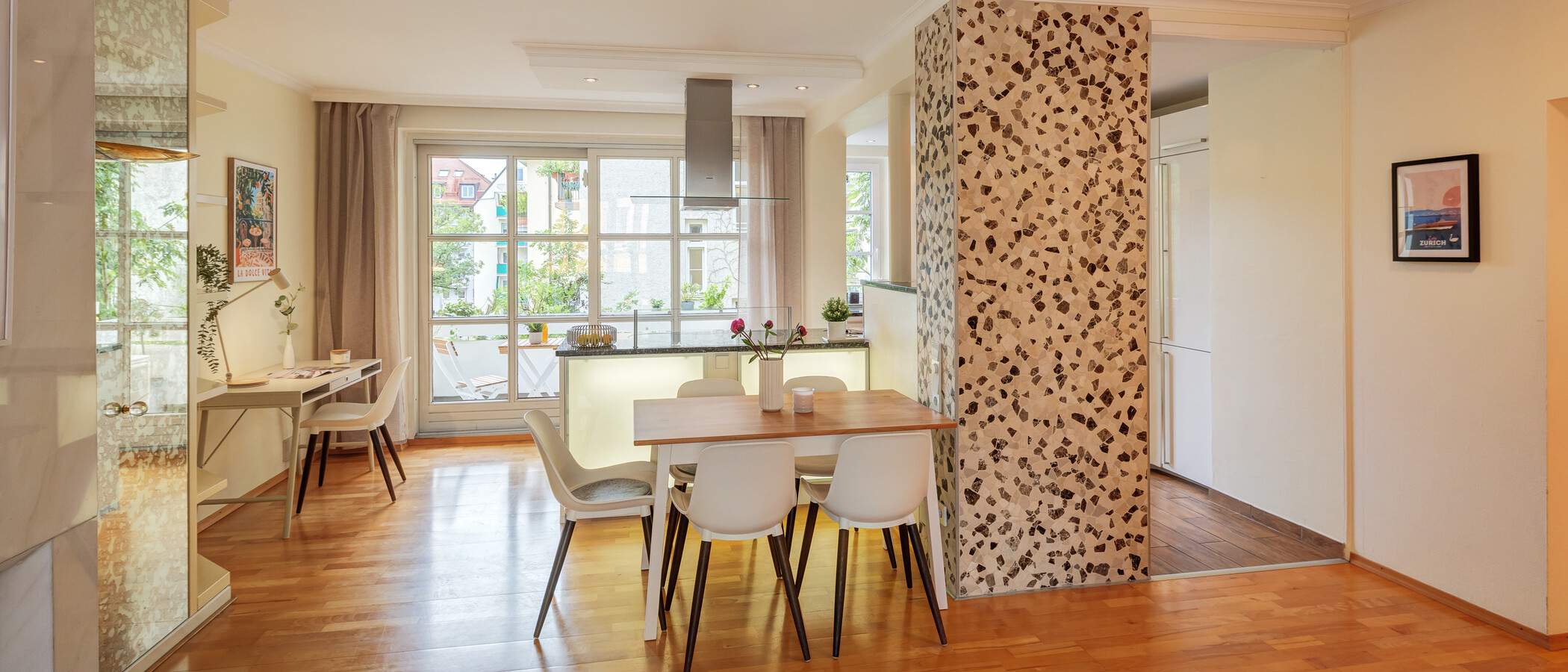 Düz München Maxvorstadt 04 Yaşam alanı 9792