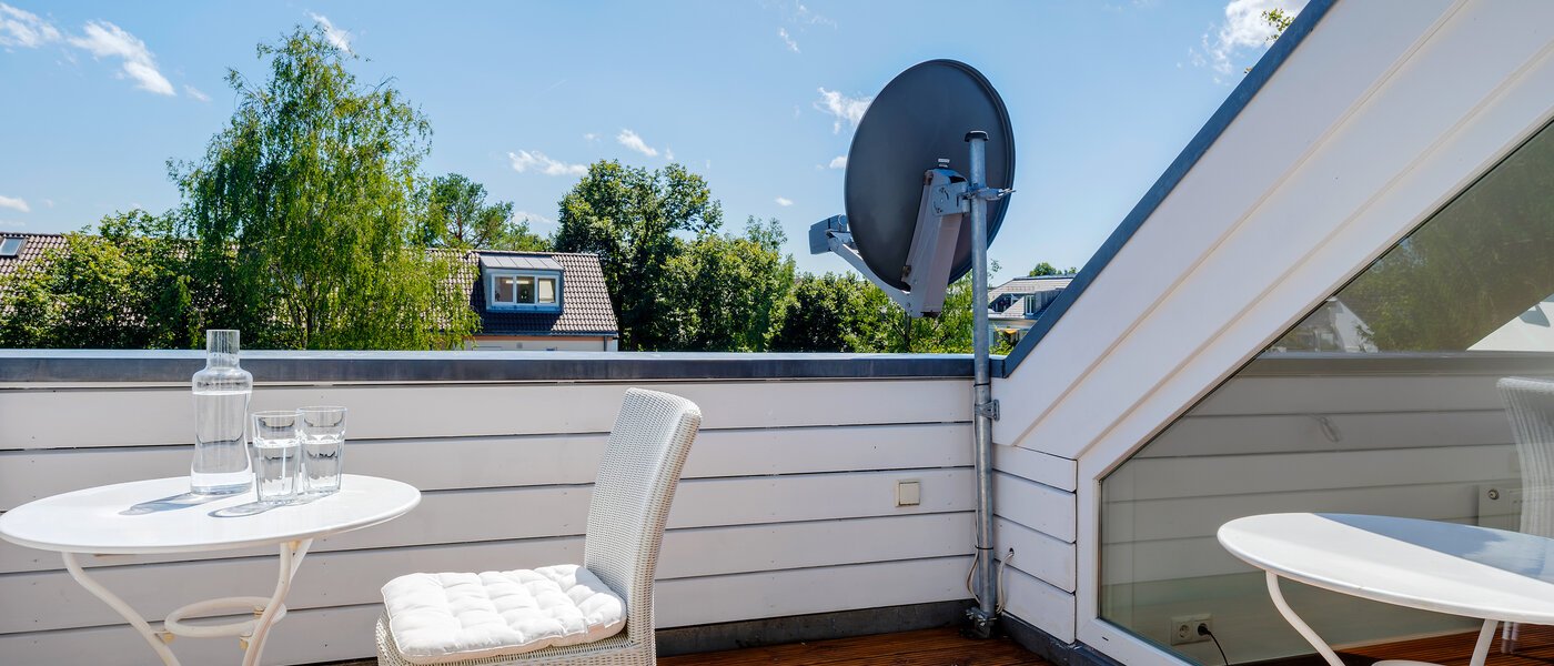 Apartamento com terraço no telhado München Untermenzing 02 Terraço no telhado 9794