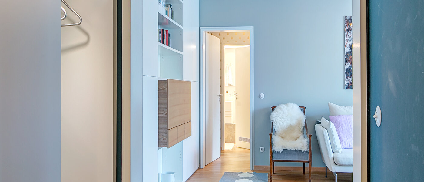 Düz München Nymphenburg-Gern 02 Koridor/koridor geçidi 9853