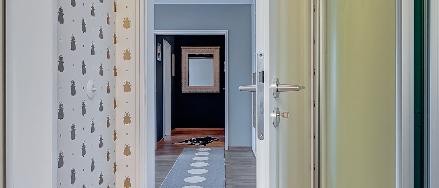 Düz München Nymphenburg-Gern 03 Koridor/koridor geçidi 9853