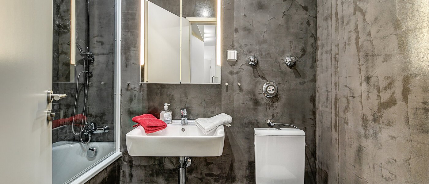 Flad München Solln 01 Badeværelse 9857