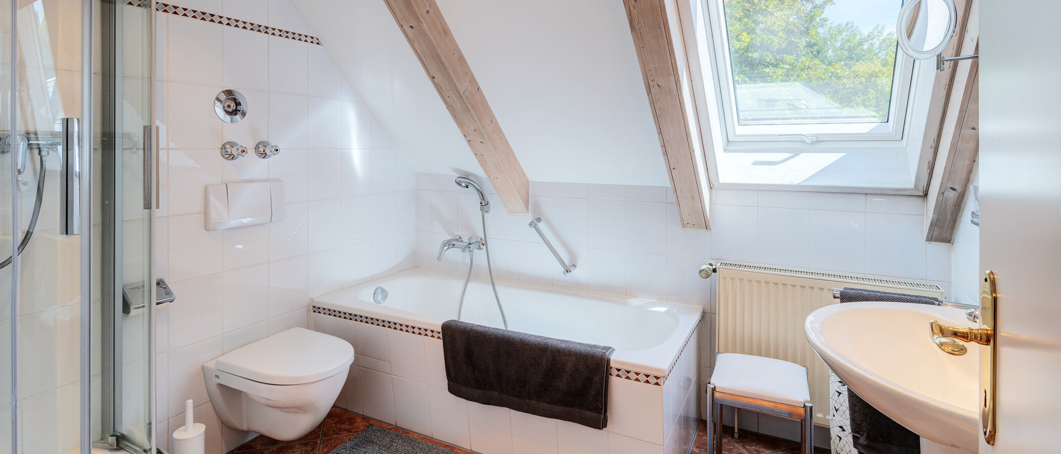 Maisonette-lejlighed München Thalkirchen 01 Badeværelse 9867
