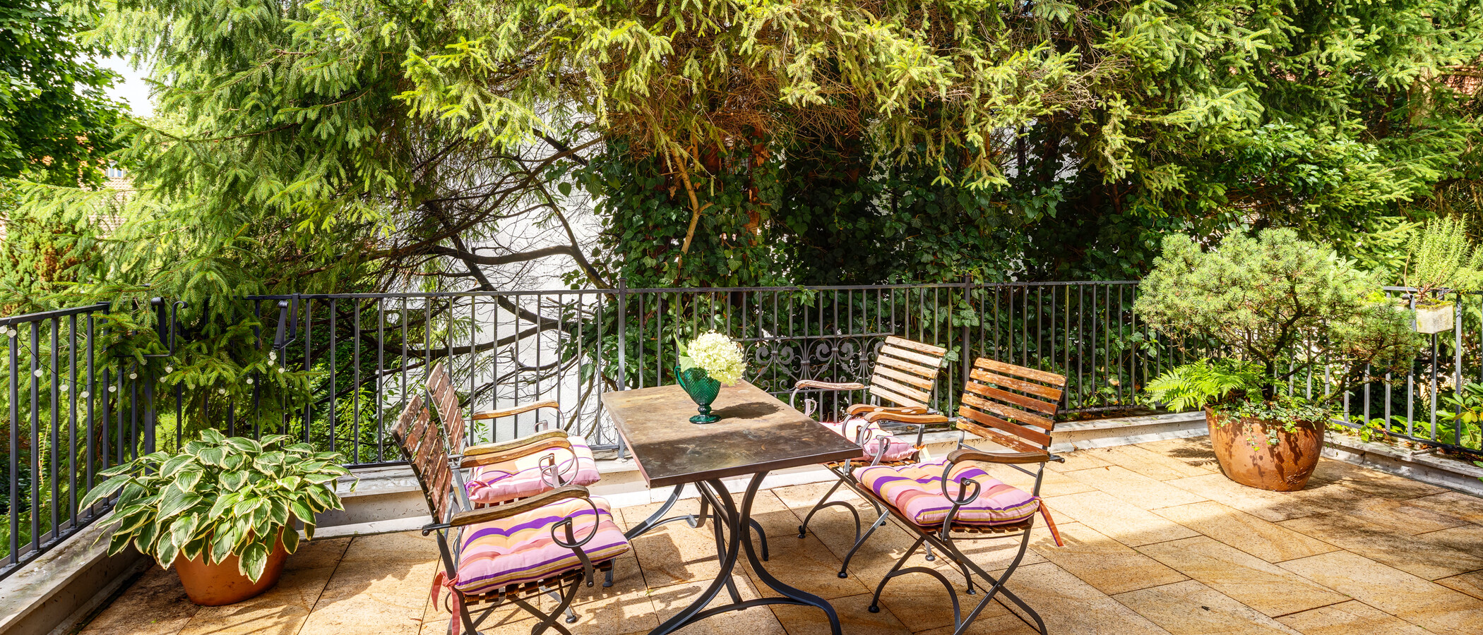 Maisonette-lejlighed München Thalkirchen 01 Tagterrasse 9867