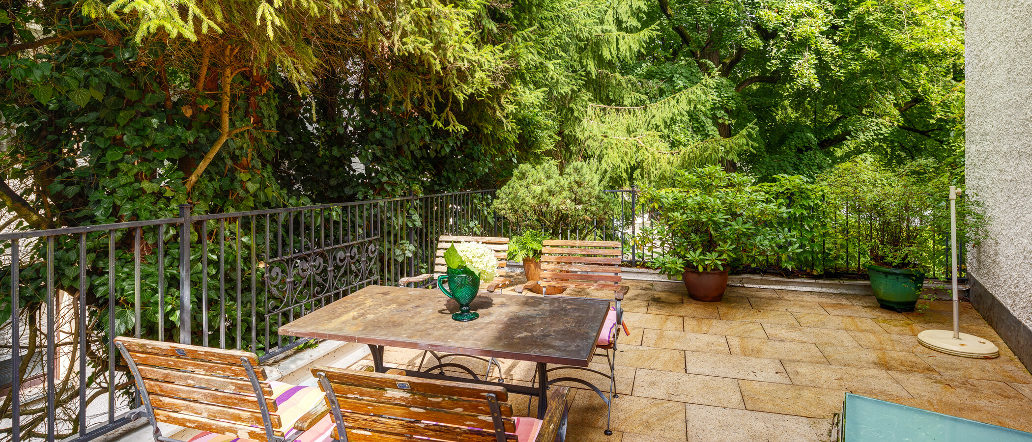 Maisonette-lejlighed München Thalkirchen 03 Tagterrasse 9867