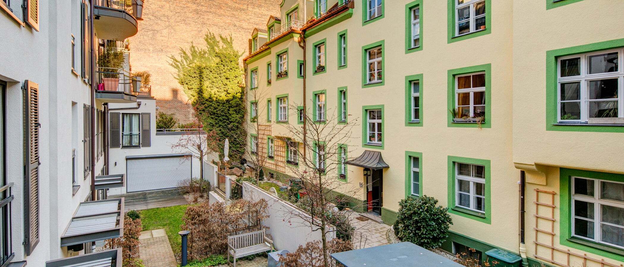 플랫 München Maxvorstadt - Universitätsviertel 01 보기 9869