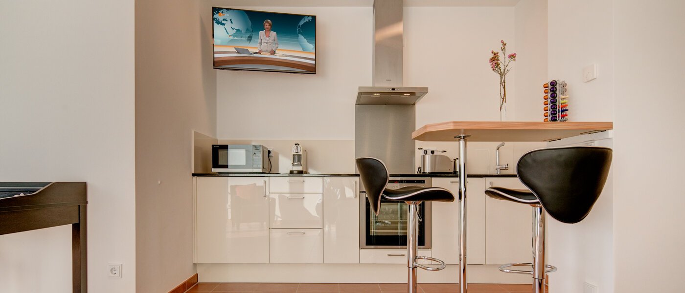 Плоский München Isarvorstadt 02 Кухня 9891