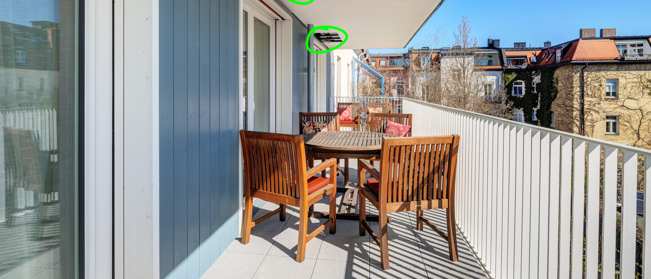 Villa München Schwabing - Domagkpark 04 Tetőterasz 995