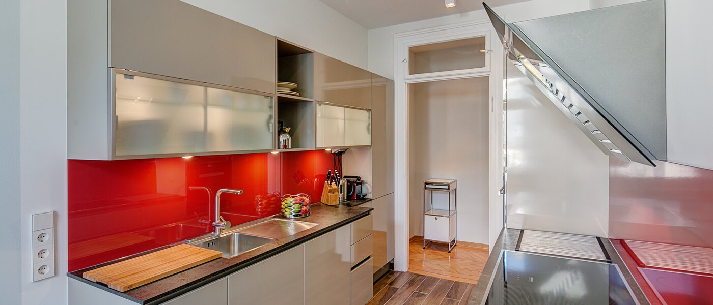 Плосък München Gärtnerplatzviertel 03 Кухня 9966