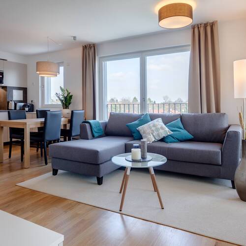 플랫 와 함께 2 객실 | 뮌헨-Milbertshofen | 10520