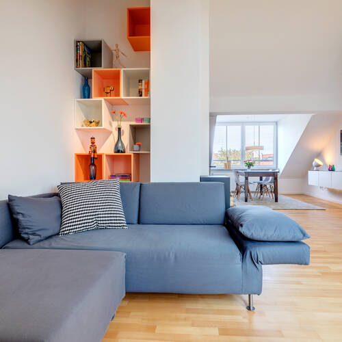 Podkrovný byt s 2 Izby | Mníchov-Schwabing | 10759