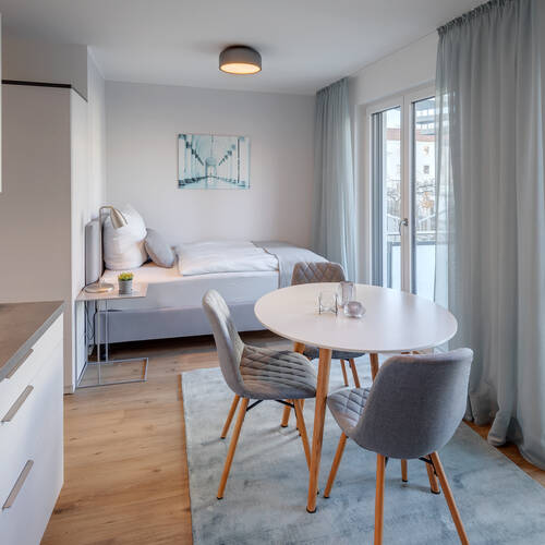 Плоский з 1 Кімната | Мюнхен-Milbertshofen | 11967