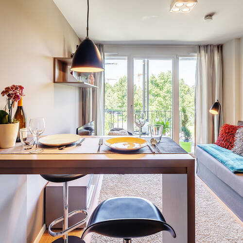 Плосък с 1 Стая | Мюнхен-Schwabing-West | 12583