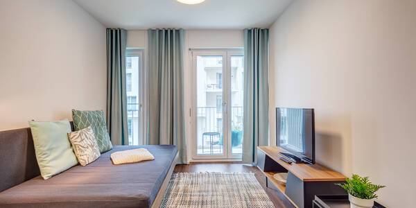 Wohnung ile 1 Oda | Münih-Schwabing | 12689