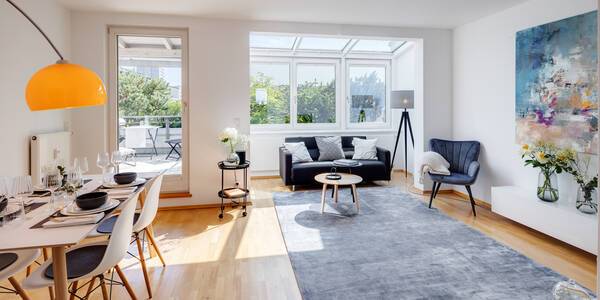Dachterrassenwohnung ile 2 Odalar | Münih-Maxvorstadt | 13461