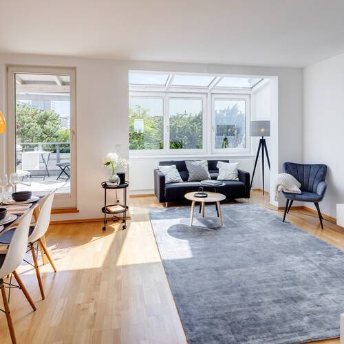 Apartamento com terraço no telhado com 2 Zimmern | Munique-Maxvorstadt | 13461