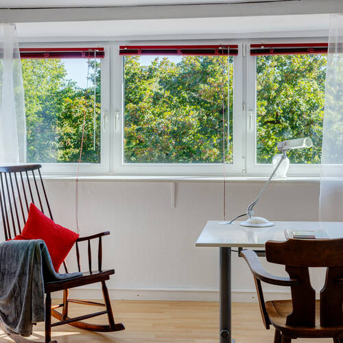 Apartamento no sótão com 2.5 Zimmern | Munique-Nymphenburg-Gern | 13654