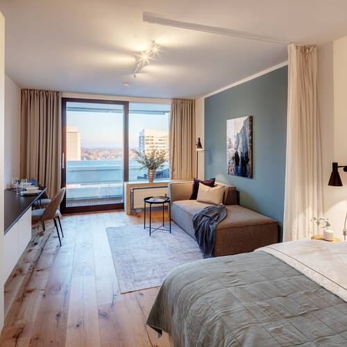 Plano com 1 Quartos | Munique-Arabellapark | 13725