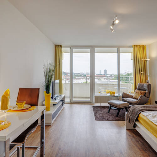 Lapos a  címen 1 Szoba | München-Schwabing | 14071