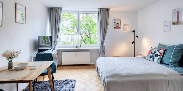 Düz ile 1 Oda | Münih-Maxvorstadt | 14371