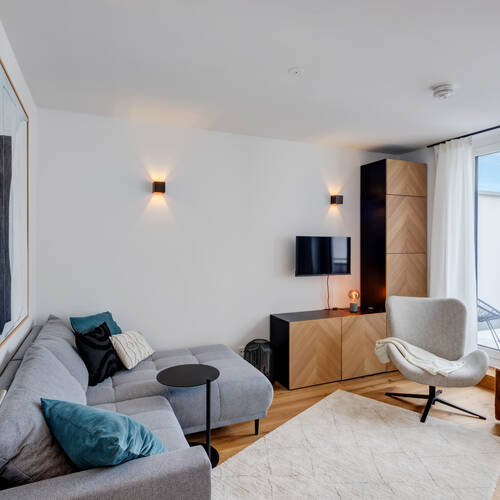 Apartament cu terasă pe acoperiș cu 2 Camere | München-Sendling-Westpark | 14433