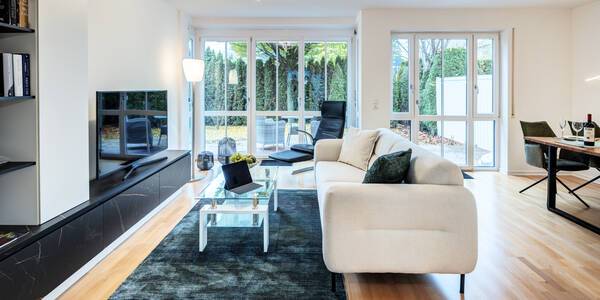 Апартамент с градина с 2 Стаи | Мюнхен-Bogenhausen | 14634