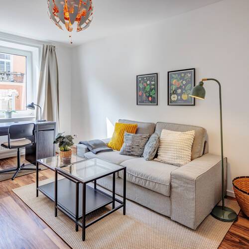 Düz ile 2 Odalar | Münih-Isarvorstadt | 14764