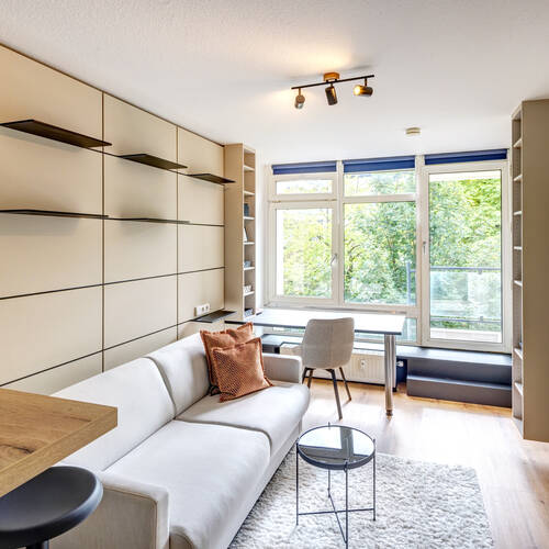 Ploché s 1 Pokoj | Mnichov-Maxvorstadt | 14980