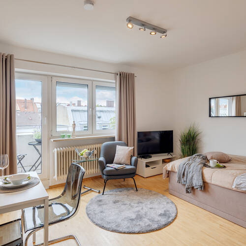 Ploché s 1 Pokoj | Mnichov-Glockenbachviertel | 5936