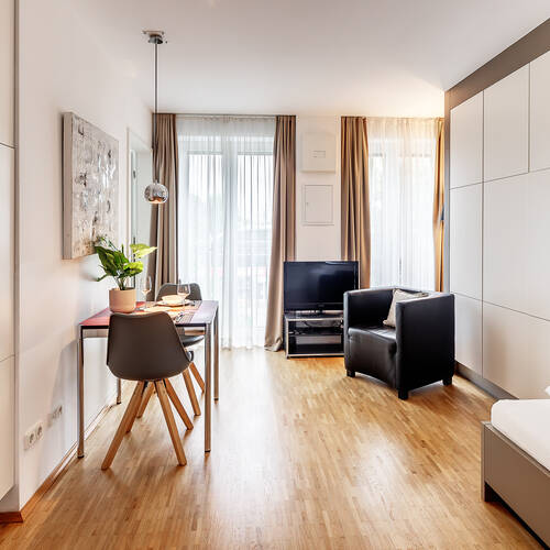 Επίπεδη με 1 Δωμάτιο | Μόναχο-Großhadern | 6003