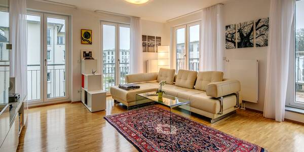 Çatı teraslı daire ile 2 Odalar | Münih-Nymphenburg | 9208