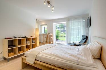 Velmi pěkně zařízené Zahradní byt na adrese Nymphenburg