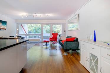 Много хубаво обзавеждане Плосък в Schwabing-West