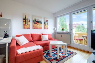 Güzel döşenmiş Düz içinde Schwabing